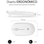 Comprar Teclado y Ratón Subblim Combo Business Slim Silencioso Inalámbrico/ Blanco - Ganga Electrónica
