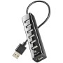 Comprar Hub USB 2.0 con Alimentación Externa NGS IHUB7 Tiny/ 7xUSB - Ganga Electrónica