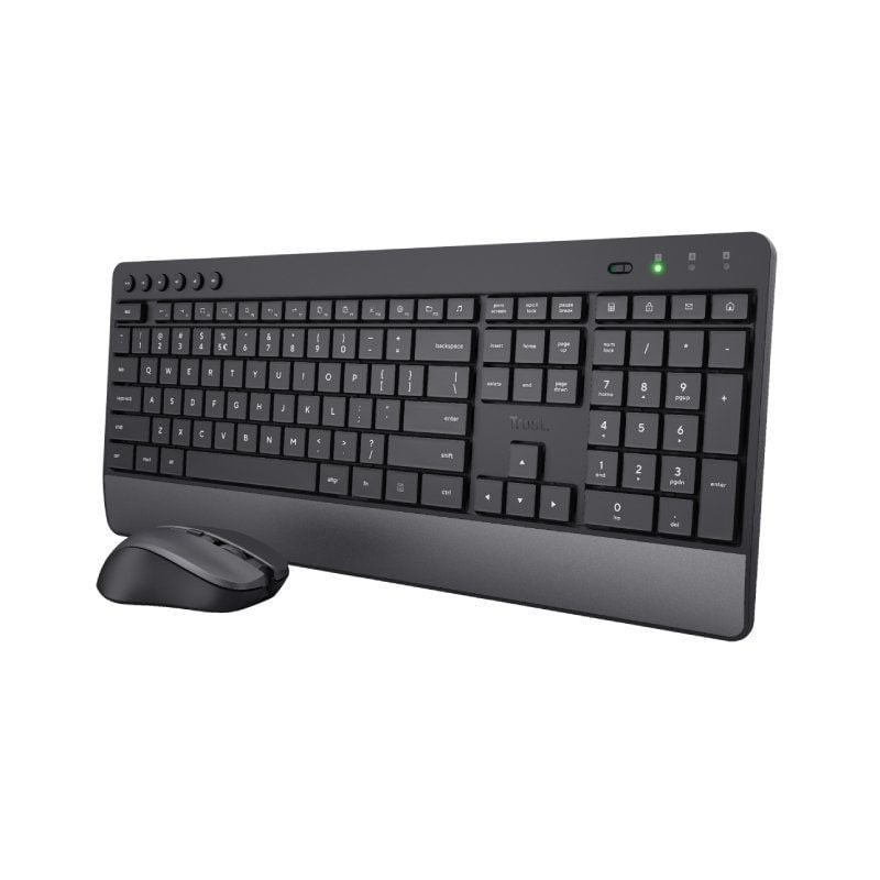 Comprar Teclado y Ratón Inalámbricos Trust Trezo - Ganga Electrónica