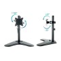 Comprar Soporte de Mesa Orientable/ Inclinable TOOQ DB1701TN-B para TV y Portátil de 17-32' - Ganga Electrónica