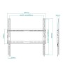 Comprar Soporte de Pared Fijo TOOQ LP1070F-B para TV de 32-70'/ hasta 45kg - Ganga Electrónica