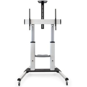 Comprar Soporte de Suelo Inclinable/ Ajustable con Ruedas TOOQ FS20300M-B para TV de 60-100'/ hasta 100kg - Ganga Electrónica