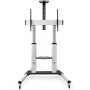 Comprar Soporte de Suelo Inclinable/ Ajustable con Ruedas TOOQ FS20300M-B para TV de 60-100'/ hasta 100kg - Ganga Electrónica