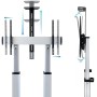 Comprar Soporte de Suelo Inclinable/ Ajustable con Ruedas TOOQ FS20300M-B para TV de 60-100'/ hasta 100kg - Ganga Electrónica