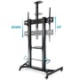 Comprar Soporte de Suelo Inclinable/ Ajustable con Ruedas TOOQ FS20400HM-B para TV de 60-100'/ hasta 100kg - Ganga Electrónica