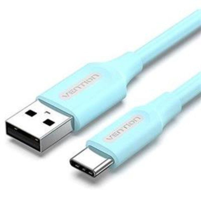 Comprar Cable USB 2.0 Tipo-C Vention COKSH/ USB Tipo-C Macho - USB Macho/ Hasta 60W/ 480Mbps/ 2m/ Azul - Ganga Electrónica