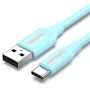 Comprar Cable USB 2.0 Tipo-C Vention COKSH/ USB Tipo-C Macho - USB Macho/ Hasta 60W/ 480Mbps/ 2m/ Azul - Ganga Electrónica