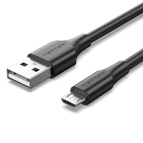 Comprar Cable USB 2.0 Vention CTIBF/ USB Macho - MicroUSB Macho/ 480Mbps/ 1m/ Negro - Ganga Electrónica