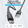 Comprar Cable USB 2.0 Vention CTIBG/ USB Macho - MicroUSB Macho/ Hasta 60W/ 480Mbps/ 1.5m/ Negro - Ganga Electrónica