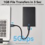 Comprar Caja Externa para Disco Duro de 2.5' Vention KPAB0/ USB 3.0 Micro USB/ Sin tornillos - Ganga Electrónica