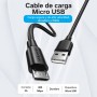 Comprar Cable USB 2.0 Vention CTIWF/ USB Macho - MicroUSB Macho/ Hasta 60W/ 480Mbps/ 1m/ Blanco - Ganga Electrónica