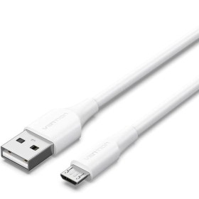 Comprar Cable USB 2.0 Vention CTIWH/ USB Macho - MicroUSB Macho/ 480Mbps/ 2m/ Blanco - Ganga Electrónica