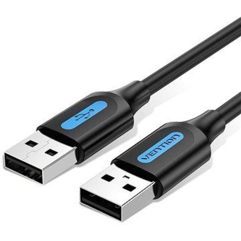 Comprar Cable USB 2.0 Vention COJBC/ USB Macho - USB Macho/ 480Mbps/ 25cm/ Negro - Ganga Electrónica