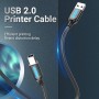 Comprar Cable USB 2.0 Impresora Vention COQBI/ USB Tipo-B Macho - USB Macho/ 480Mbps/ 3m/ Negro - Ganga Electrónica