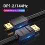 Comprar Cable DisplayPort 1.2 4K Vention HACBF/ DisplayPort Macho - DisplayPort Macho/ 1m/ Negro - Ganga Electrónica