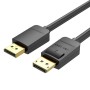 Comprar Cable DisplayPort 1.2 4K Vention HACBH/ DisplayPort Macho - DisplayPort Macho/ 2m/ Negro - Ganga Electrónica