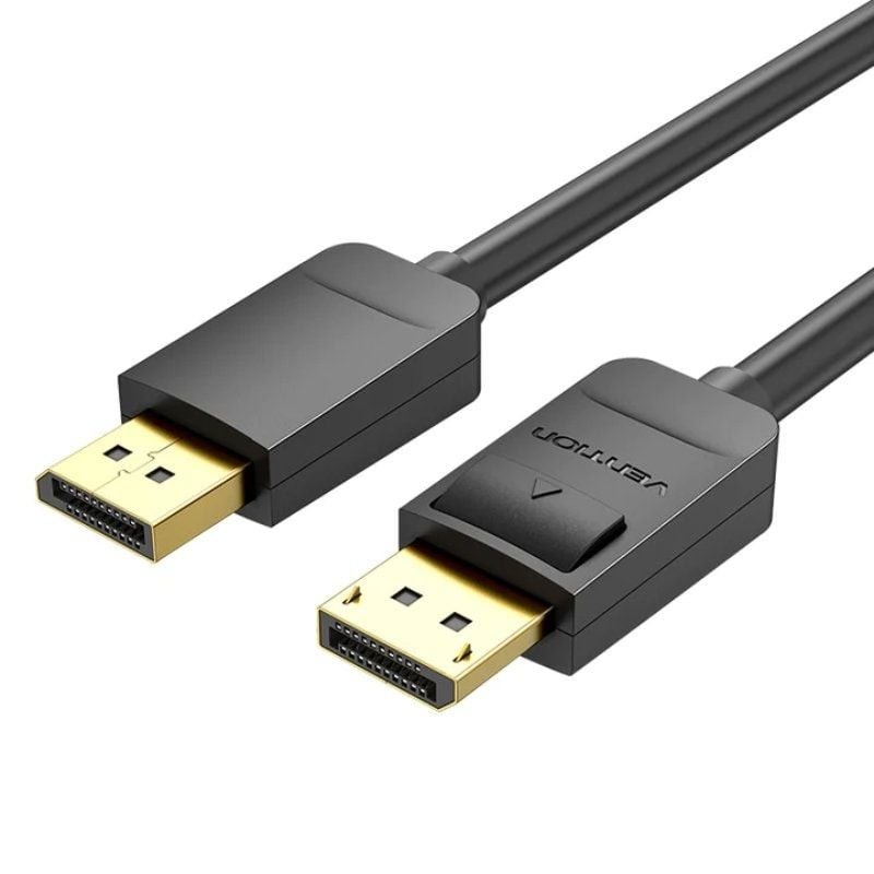 Comprar Cable DisplayPort 1.2 4K Vention HACBI/ DisplayPort Macho - DisplayPort Macho/ 3m/ Negro - Ganga Electrónica