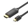 Comprar Cable Conversor Vention HAHBH/ Mini Displayport Macho - HDMI Macho/ 2m/ Negro - Ganga Electrónica