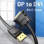 Comprar Cable Conversor Vention HAFBH/ DisplayPort Macho - DVI Macho/ 2m/ Negro - Ganga Electrónica
