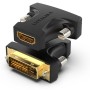 Comprar Adaptador HDMI Vention AILB0/ HDMI Hembra - DVI (24+1) Macho - Ganga Electrónica