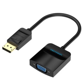 Comprar Conversor Vention HBFBB/ DisplayPort Macho - VGA Hembra/ 15cm/ Negro - Ganga Electrónica