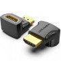 Comprar Adaptador HDMI 4K 90º Vention AIOB0/ HDMI Macho - HDMI Hembra - Ganga Electrónica