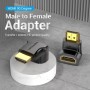 Comprar Adaptador HDMI 4K 90º Vention AIOB0/ HDMI Macho - HDMI Hembra - Ganga Electrónica