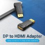 Comprar Adaptador Vention HBOB0/ DisplayPort Macho - HDMI Hembra - Ganga Electrónica