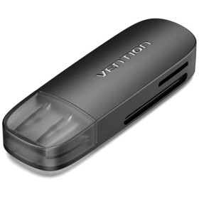Comprar Lector de Tarjetas Externo Vention CLEB0/ USB 2.0 - Ganga Electrónica