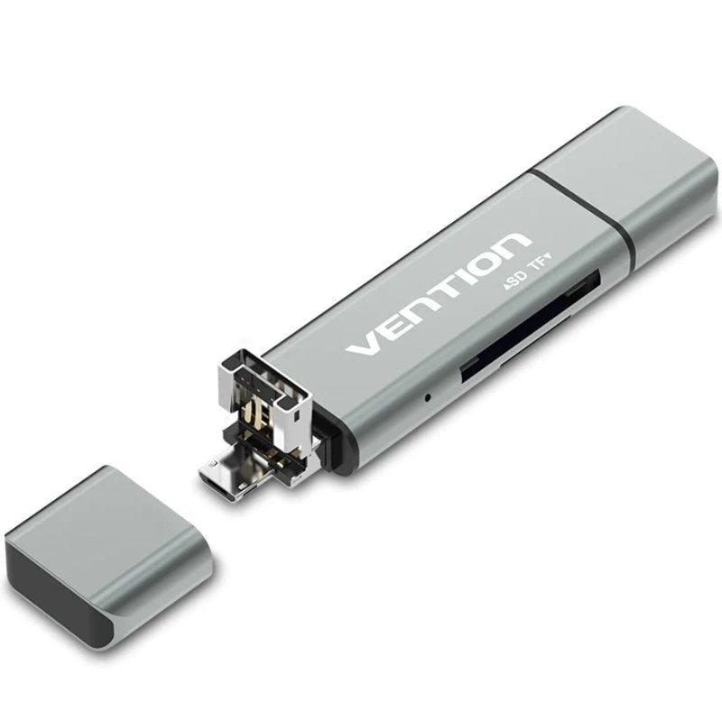 Comprar Lector de Tarjetas Externo Vention CCJH0/ USB 2.0 - Ganga Electrónica