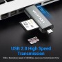 Comprar Lector de Tarjetas Externo Vention CCJH0/ USB 2.0 - Ganga Electrónica