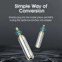 Comprar Adaptador Jack Vention VAB-S02/ Jack 2.5 Macho - Jack 3.5 Hembra/ Plata - Ganga Electrónica