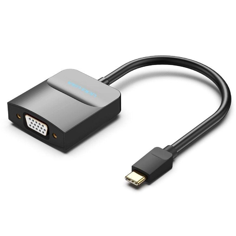 Comprar Adaptador USB Tipo-C Vention TDDBB/ USB Tipo-C Macho - VGA Hembra - Ganga Electrónica