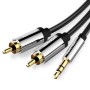 Comprar Cable Estéreo Vention BCFBF/ Jack 3.5 Macho - 2x RCA Macho/ 1m/ Negro - Ganga Electrónica