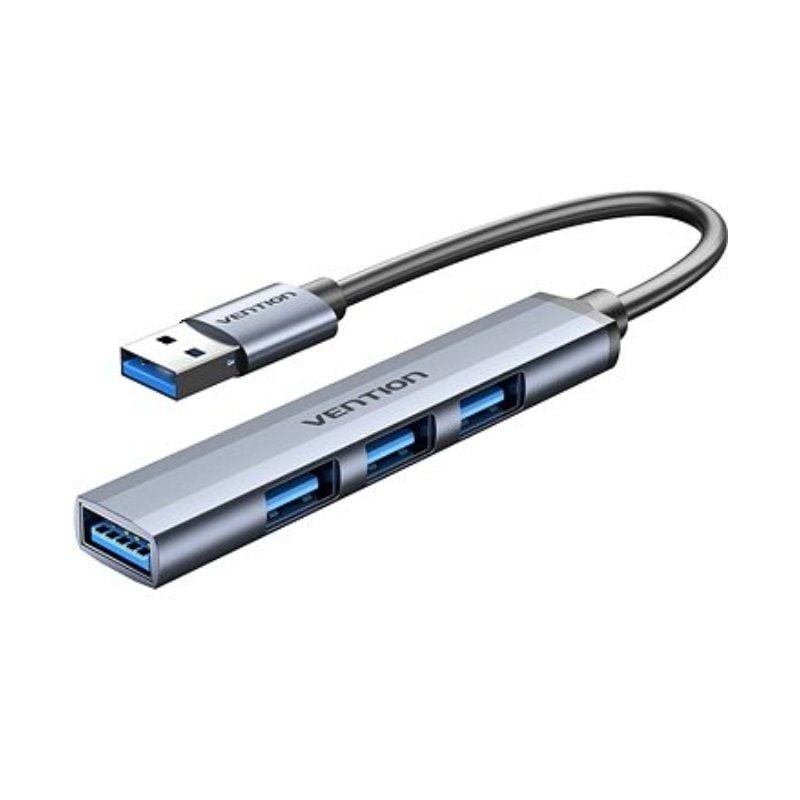 Comprar Hub USB 3.0 Vention CKOHB/ 4xUSB/ Gris - Ganga Electrónica