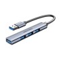 Comprar Hub USB 3.0 Vention CKOHB/ 4xUSB/ Gris - Ganga Electrónica