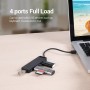 Comprar Hub USB 2.0 Vention CHMBB/ 4xUSB - Ganga Electrónica