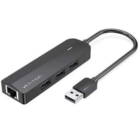 Comprar Hub USB 2.0 Vention CHPBB/ 3xUSB/ 1xMicro USB PD/ 1xRJ45 - Ganga Electrónica