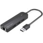 Comprar Hub USB 2.0 Vention CHPBB/ 3xUSB/ 1xMicro USB PD/ 1xRJ45 - Ganga Electrónica