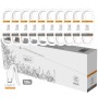 Comprar Pack 10 Cables USB 2.0 Tech One Tech Basik TEC2953/ USB Macho - USB Tipo-C Macho/ 1m/ Blanco - Ganga Electrónica