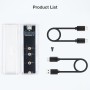 Comprar Caja Externa para Disco SSD M.2 NVMe TOOQ TQE-2200/ USB 3.1 Gen2/ Sin tornillos - Ganga Electrónica