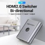 Comprar Switch Conmutador 4K HDMI 2.0 Bidireccional Vention AFUH0 HDMI Hembra / 2x HDMI Hembra - Ganga Electrónica