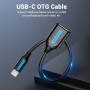Comprar Cable USB 2.0 Tipo-C Vention CCSBB/ USB Tipo-C Macho - USB Hembra/ 15cm/ 480Mbps/ Negro - Ganga Electrónica