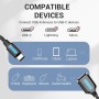 Comprar Cable USB 2.0 Tipo-C Vention CCSBB/ USB Tipo-C Macho - USB Hembra/ 15cm/ 480Mbps/ Negro - Ganga Electrónica