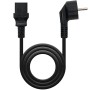Comprar Cable Alimentación CPU Nanocable 10.22.0102-L2/ CEE7 Macho - C13 Hembra/ 2m/ Negro - Ganga Electrónica