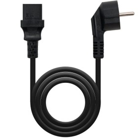 Comprar Cable Alimentación CPU Nanocable 10.22.0102-L2/ CEE7 Macho - C13 Hembra/ 2m/ Negro - Ganga Electrónica