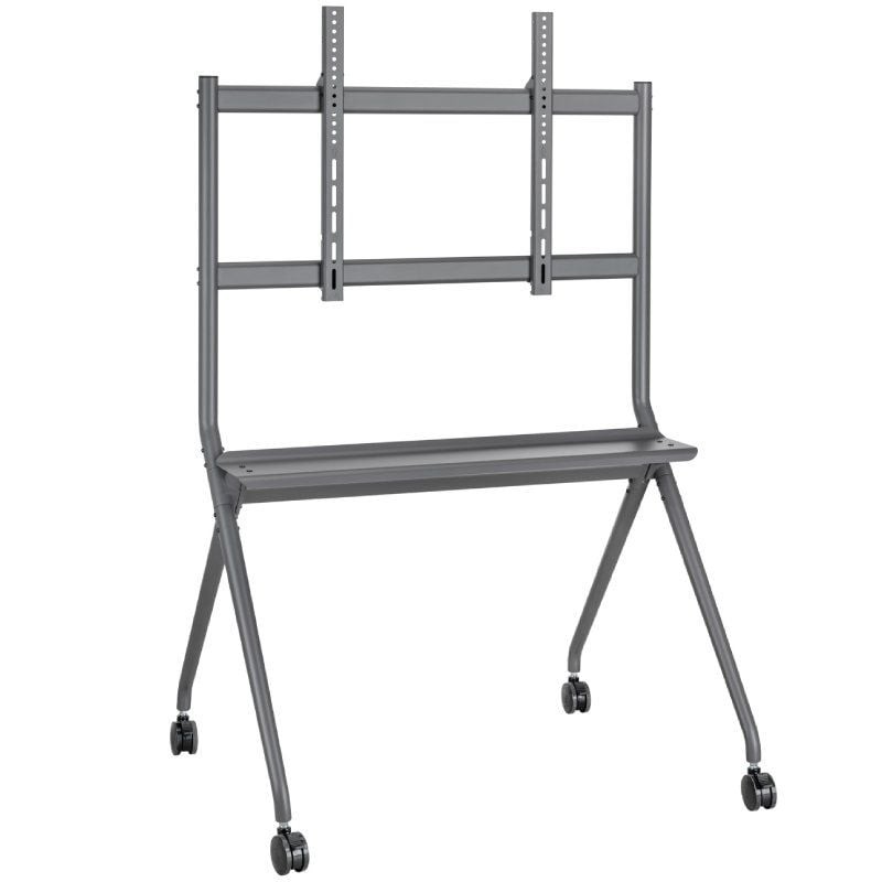 Comprar Soporte de Suelo con Ruedas Aisens FT86FE-143 para TV o Pantalla Interactiva 50'-86'/ hasta 120kg - Ganga Electrónica