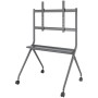 Comprar Soporte de Suelo con Ruedas Aisens FT86FE-143 para TV o Pantalla Interactiva 50'-86'/ hasta 120kg - Ganga Electrónica