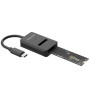 Comprar Dock USB Tipo-C para SSD M2 SATA/NVMe Aisens ASUC-M2D011-BK/ Negro - Ganga Electrónica