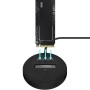Comprar Dock USB Tipo-C para SSD M2 SATA/NVMe Aisens ASUC-M2D013-BK/ Negro - Ganga Electrónica